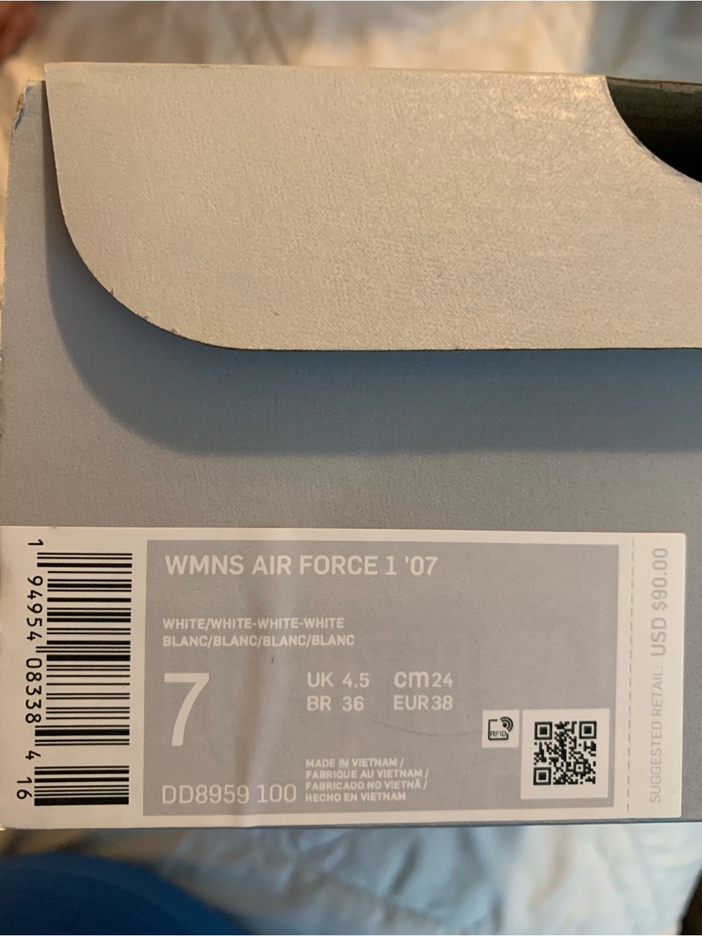 Nike WMNS Air Force 1 '07 White - Picture 2 of 10